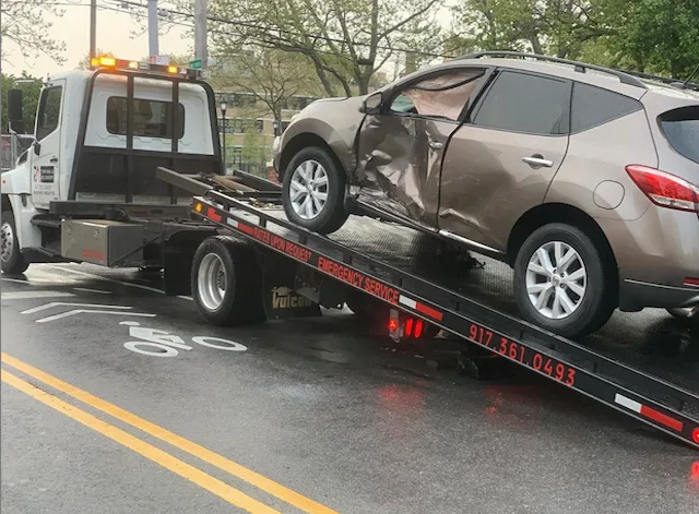 collision towing